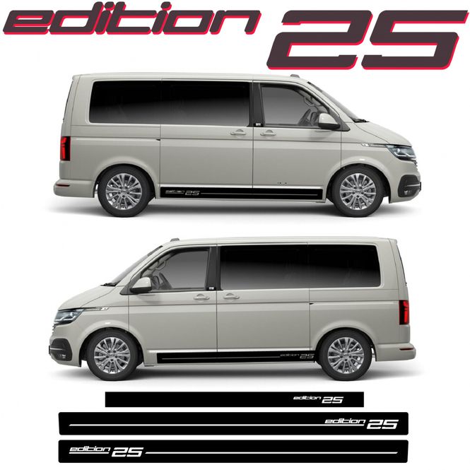 Hovedbilde VW Transporter Edition 25, 3 stk til T5 T6 